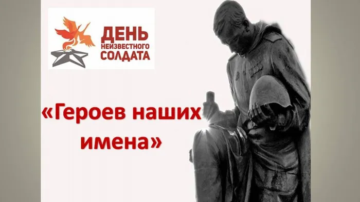 Героев наших имена
